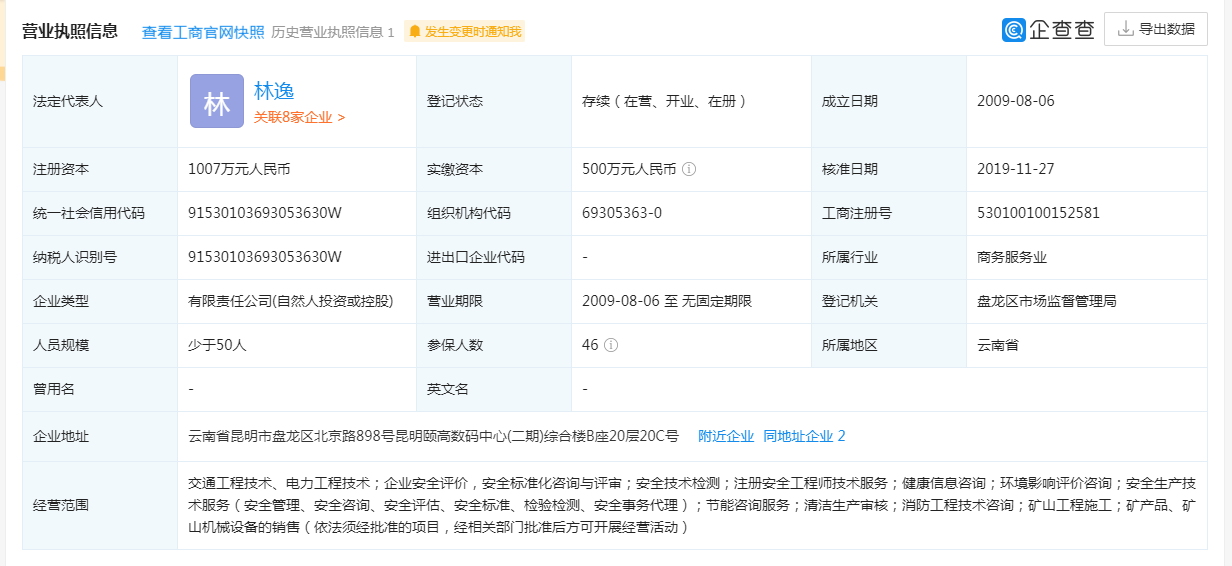 云南泰安工程技术咨询有限公司 